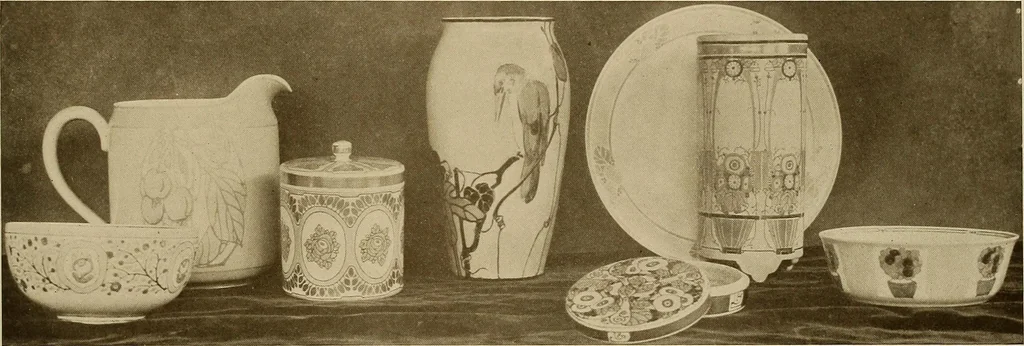 An illustration from Keramic studio, 1899, leaf 200