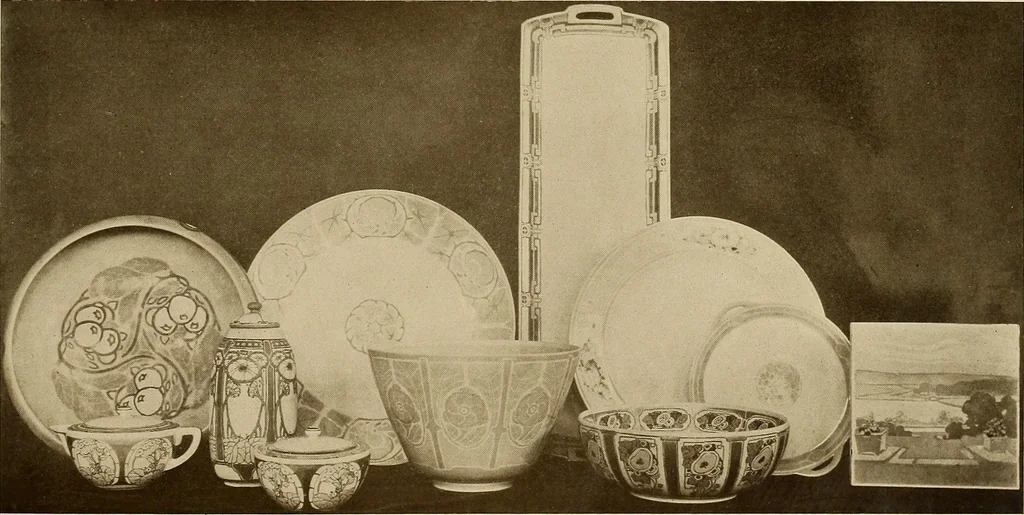 An illustration from Keramic studio, 1899, leaf 200