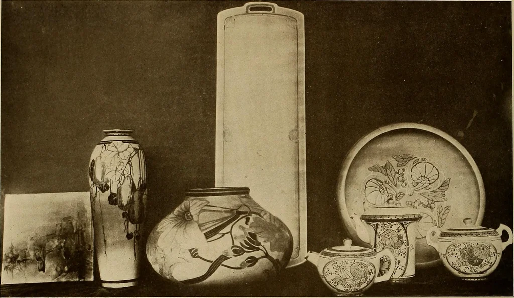 An illustration from Keramic studio, 1899, leaf 203