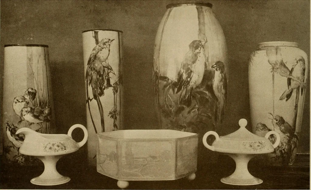 An illustration from Keramic studio, 1899, leaf 203
