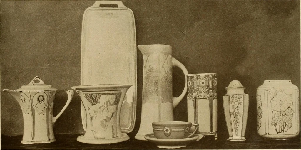 An illustration from Keramic studio, 1899, leaf 204