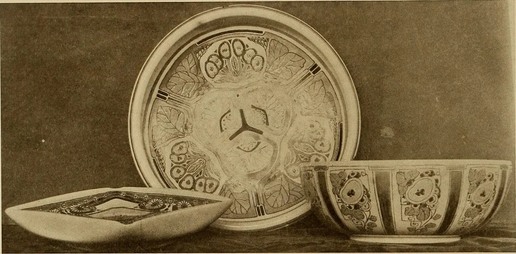 An illustration from Keramic studio, 1899, leaf 205