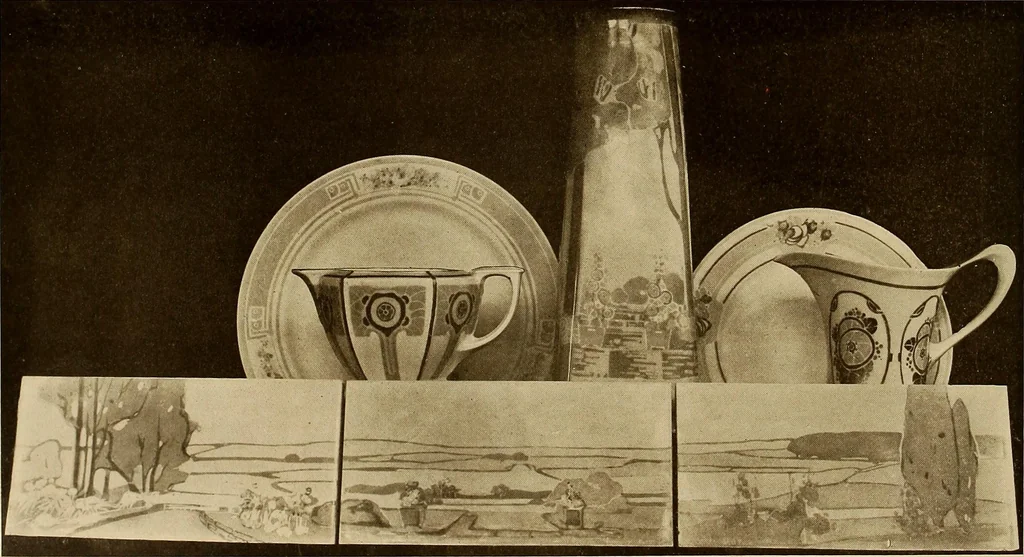 An illustration from Keramic studio, 1899, leaf 205