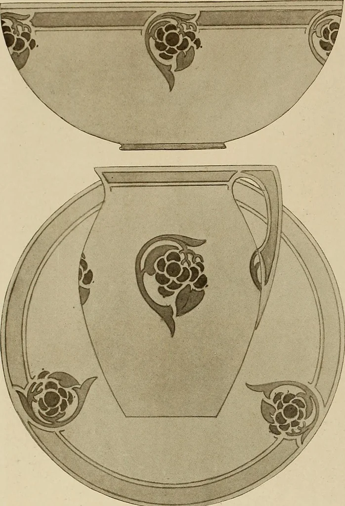 An illustration from Keramic studio, 1899, leaf 215