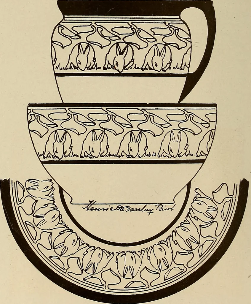 An illustration from Keramic studio, 1899, leaf 215