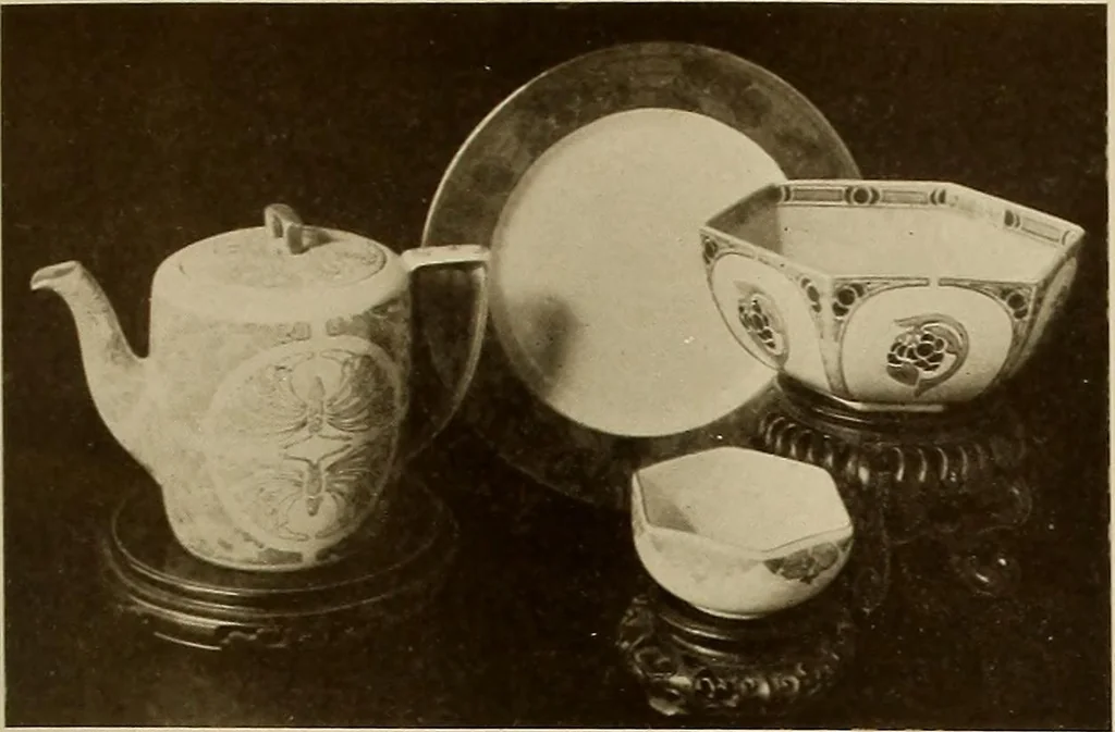 An illustration from Keramic studio, 1899, leaf 216