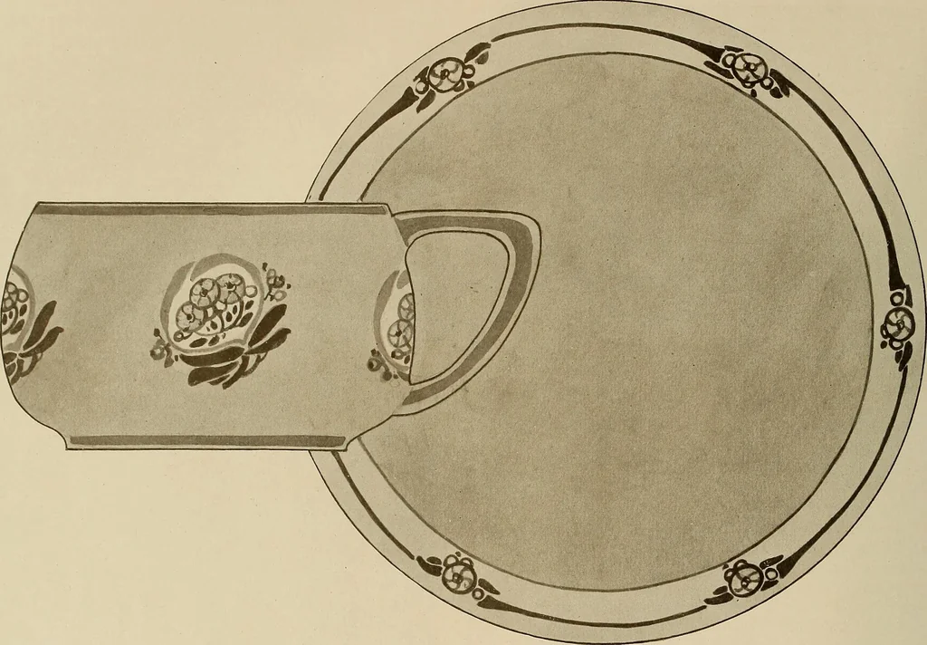 An illustration from Keramic studio, 1899, leaf 217