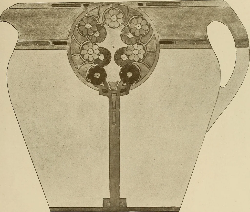 An illustration from Keramic studio, 1899, leaf 218