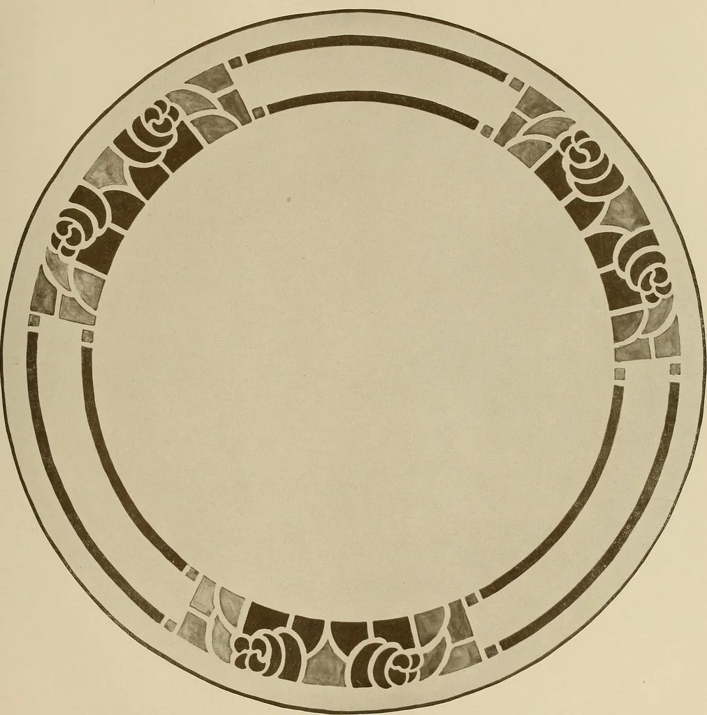 An illustration from Keramic studio, 1899, leaf 222