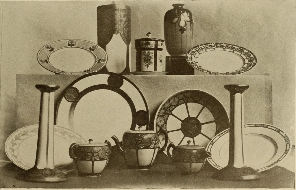 An illustration from Keramic studio, 1899, leaf 224