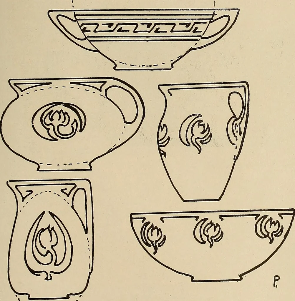 An illustration from Keramic studio, 1899, leaf 232