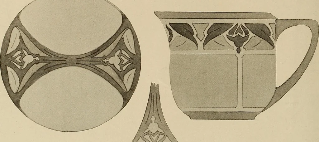 An illustration from Keramic studio, 1899, leaf 233
