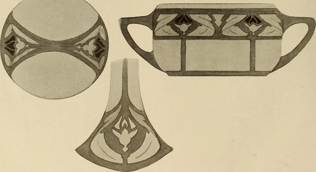 An illustration from Keramic studio, 1899, leaf 233
