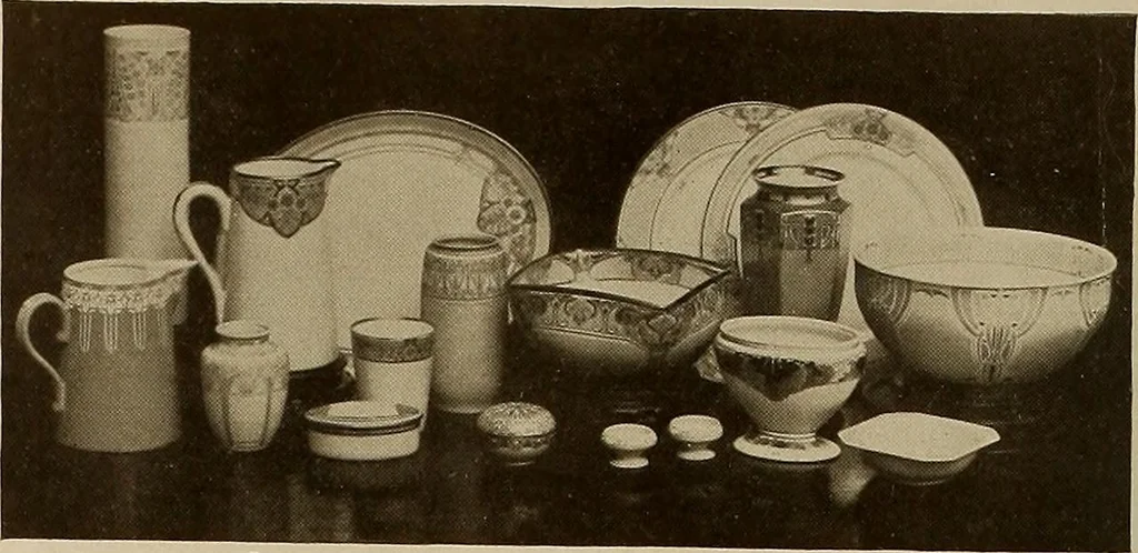 An illustration from Keramic studio, 1899, leaf 243