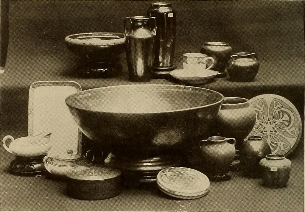 An illustration from Keramic studio, 1899, leaf 243
