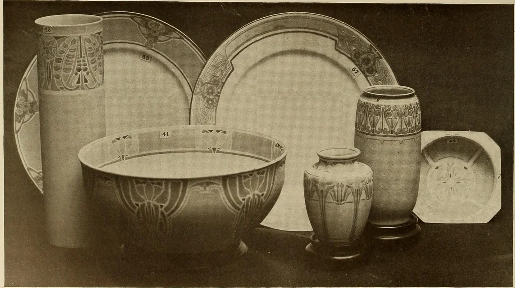 An illustration from Keramic studio, 1899, leaf 243