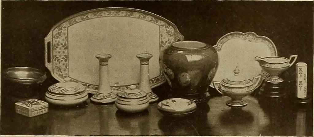 An illustration from Keramic studio, 1899, leaf 244