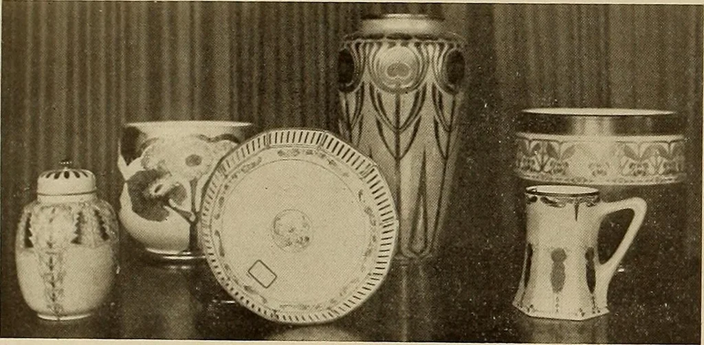An illustration from Keramic studio, 1899, leaf 253