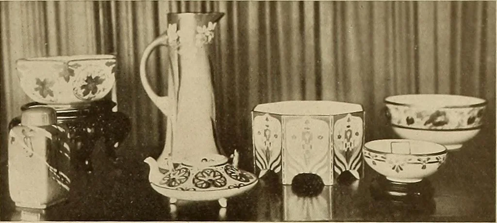 An illustration from Keramic studio, 1899, leaf 254