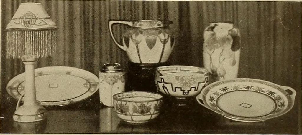 An illustration from Keramic studio, 1899, leaf 254