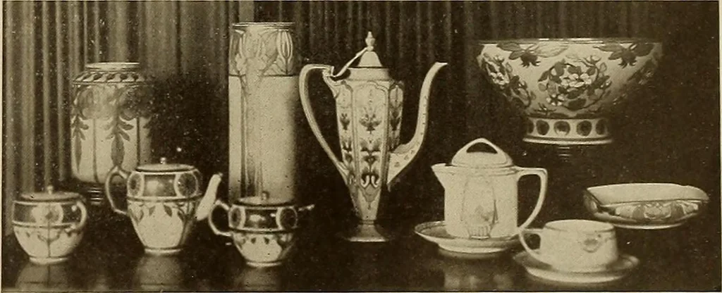 An illustration from Keramic studio, 1899, leaf 254