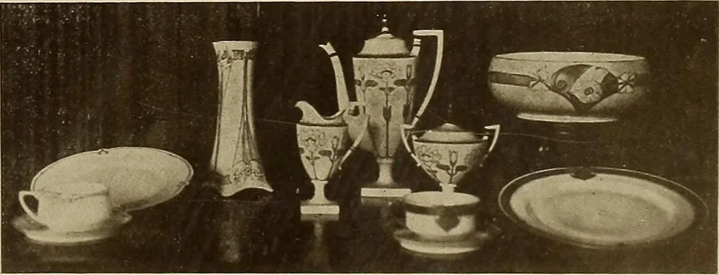 An illustration from Keramic studio, 1899, leaf 254