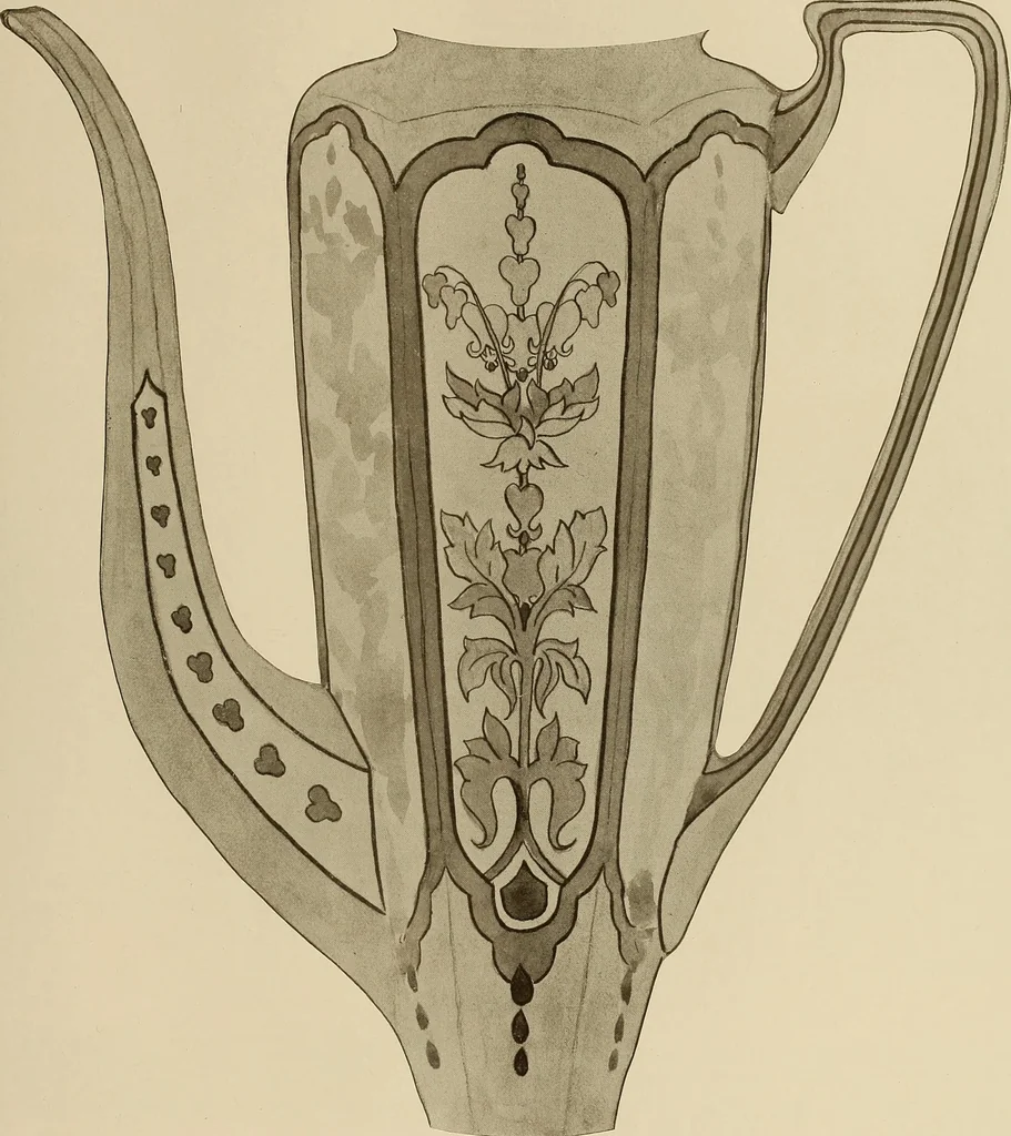 An illustration from Keramic studio, 1899, leaf 260