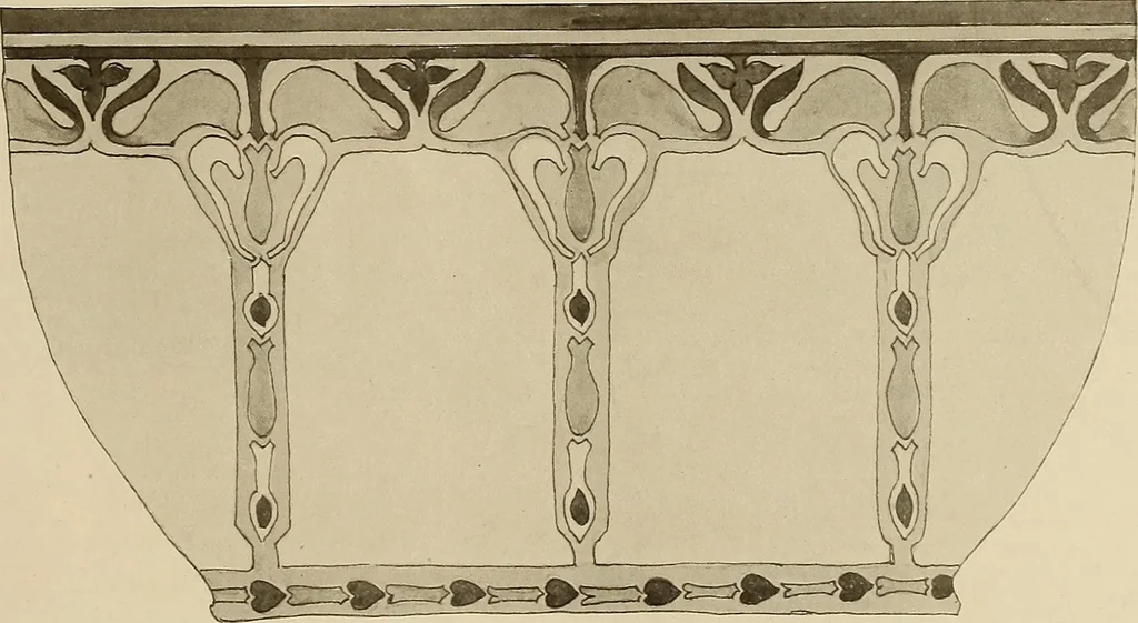An illustration from Keramic studio, 1899, leaf 262