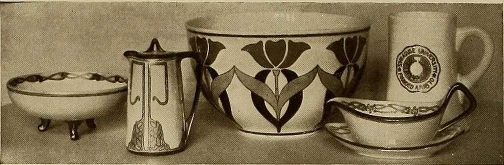 An illustration from Keramic studio, 1899, leaf 271