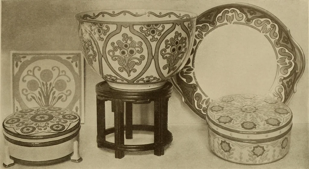 An illustration from Keramic studio, 1899, leaf 274