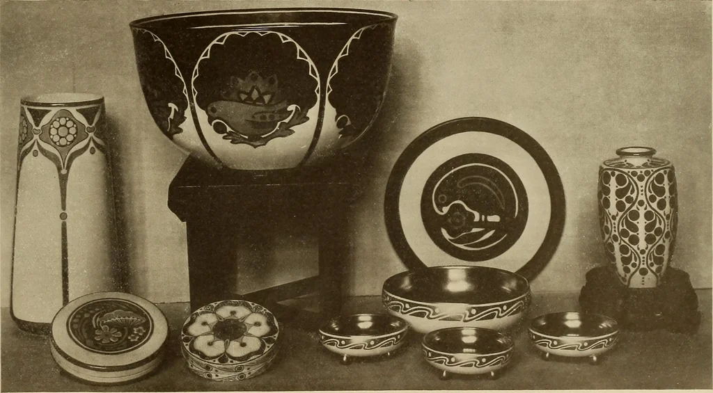 An illustration from Keramic studio, 1899, leaf 274