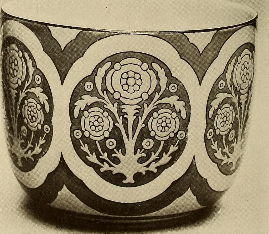 An illustration from Keramic studio, 1899, leaf 275