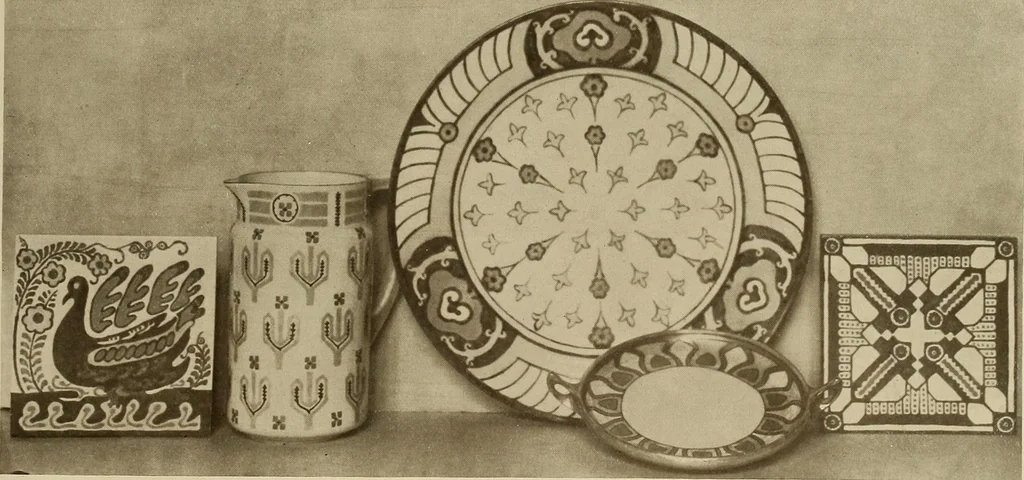 An illustration from Keramic studio, 1899, leaf 276