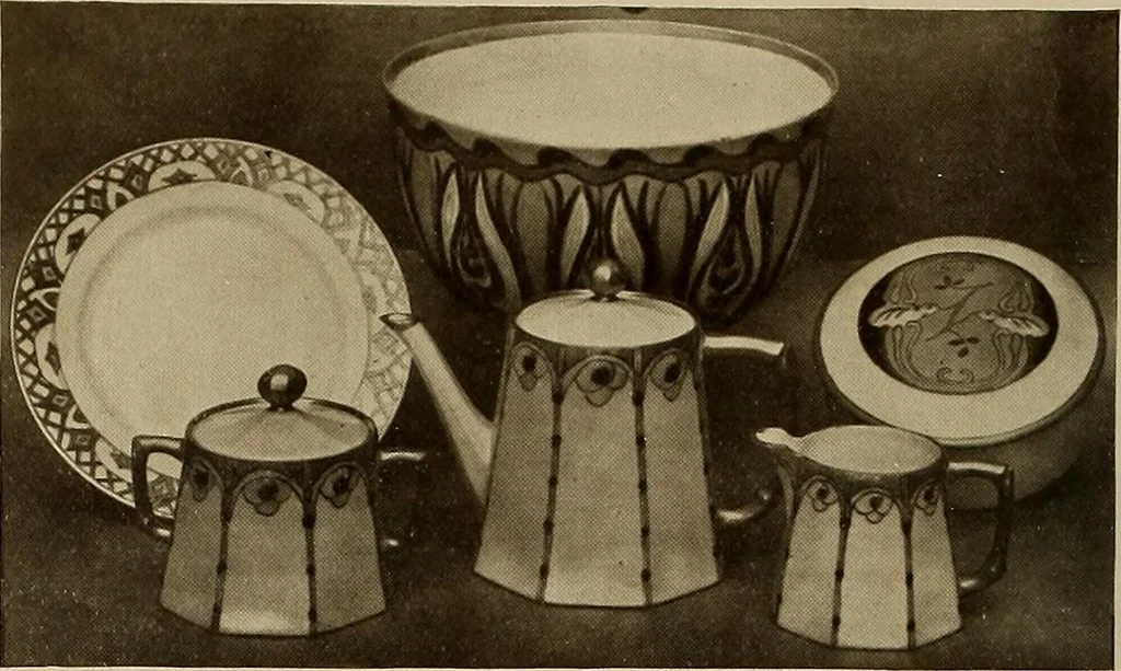 An illustration from Keramic studio, 1899, leaf 279