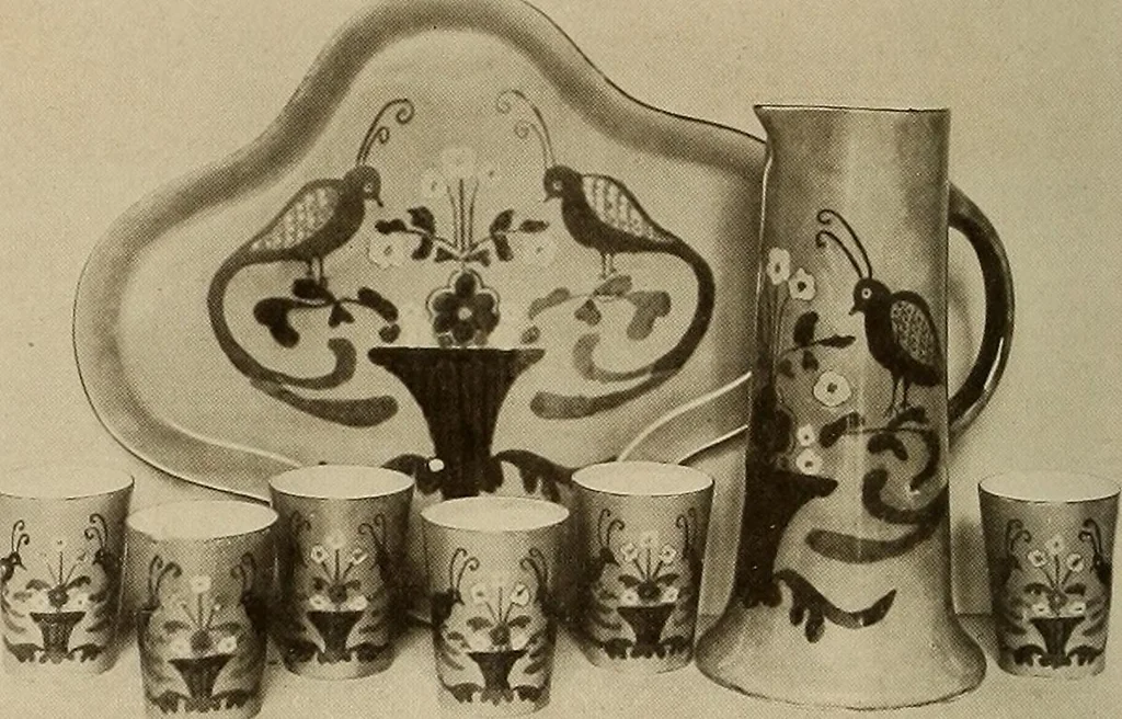An illustration from Keramic studio, 1899, leaf 279