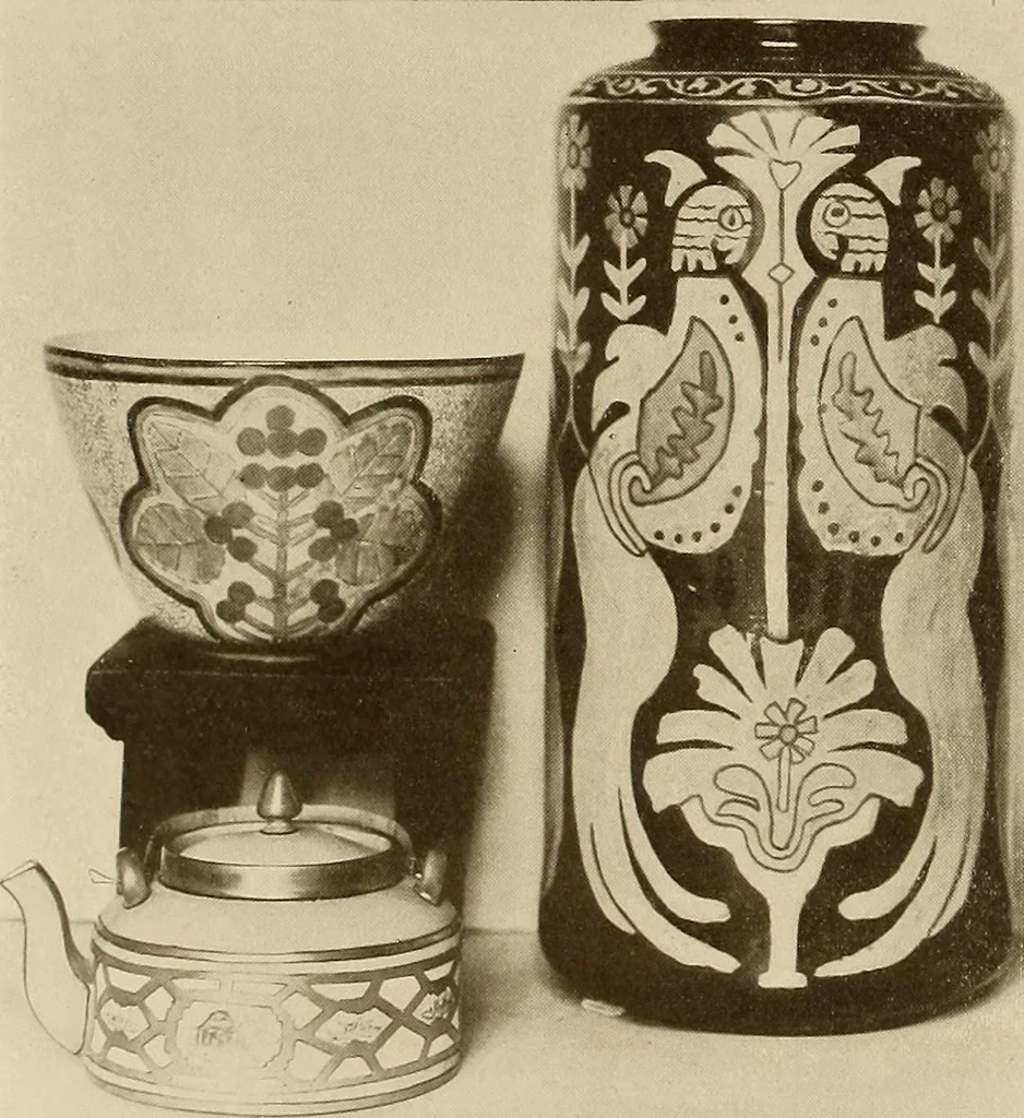 An illustration from Keramic studio, 1899, leaf 279