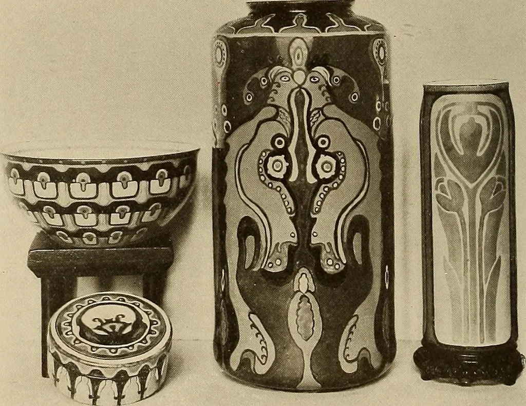 An illustration from Keramic studio, 1899, leaf 279