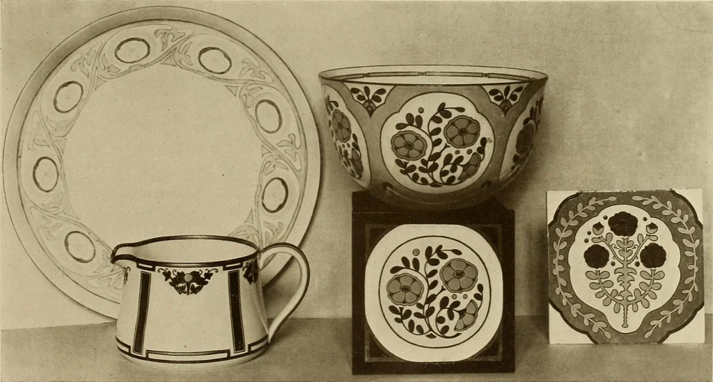 An illustration from Keramic studio, 1899, leaf 280