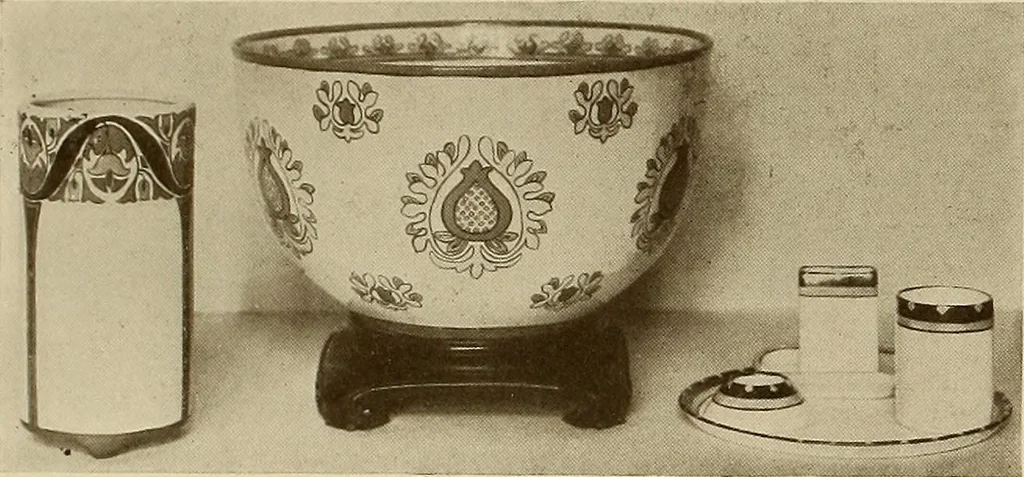 An illustration from Keramic studio, 1899, leaf 281
