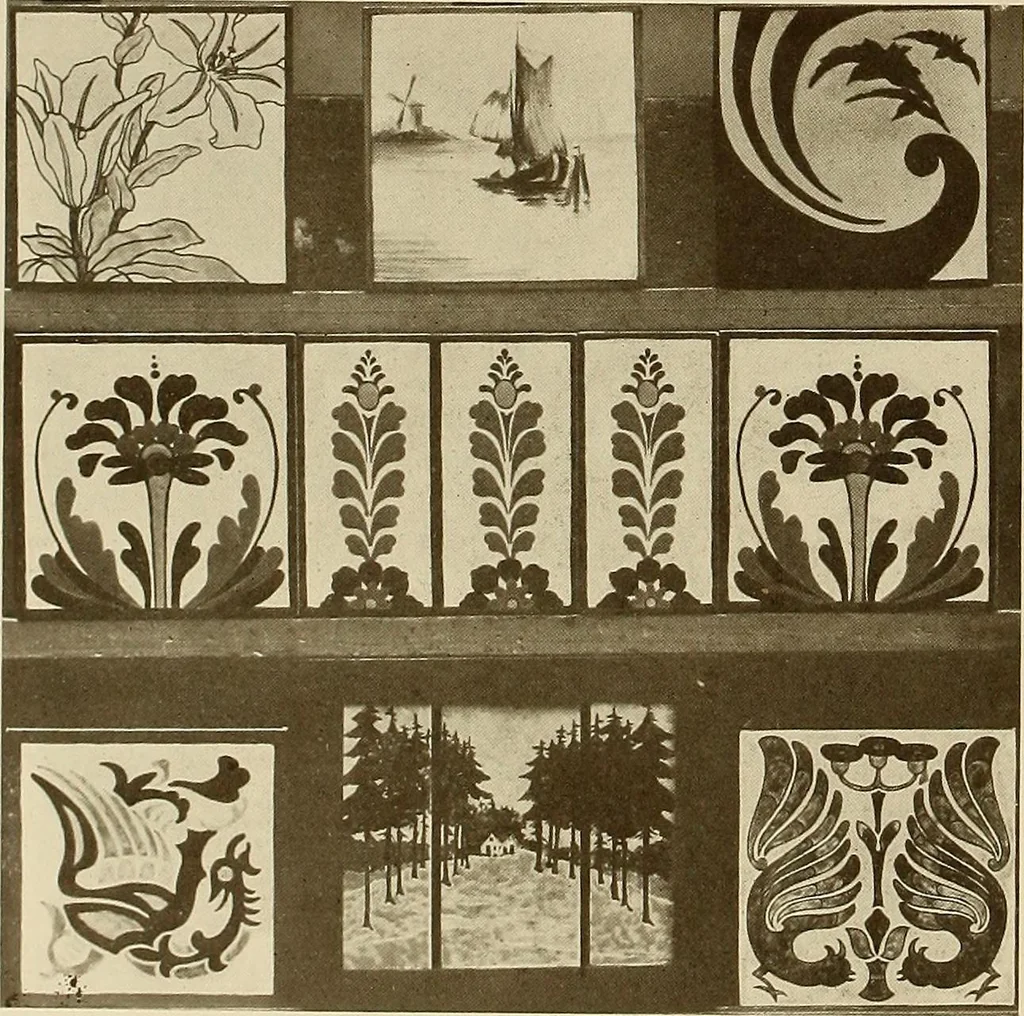 An illustration from Keramic studio, 1899, leaf 281