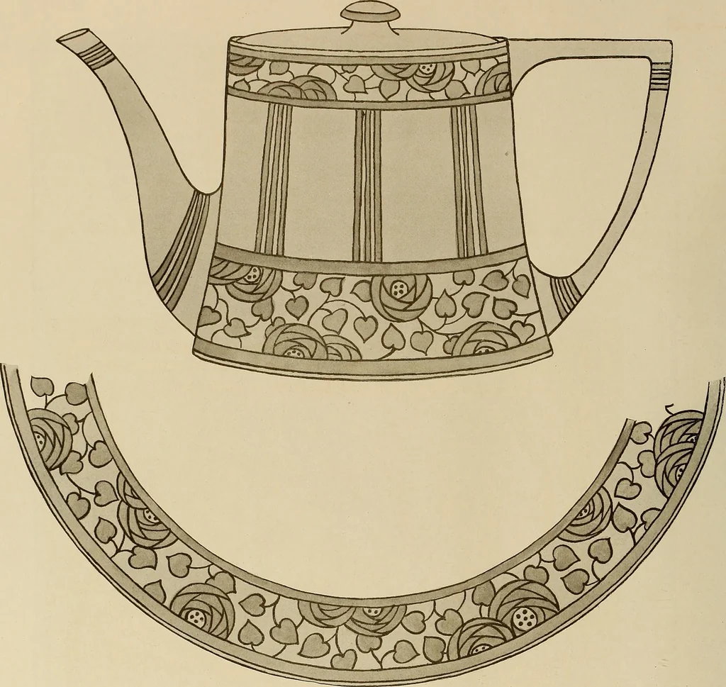 An illustration from Keramic studio, 1899, leaf 29