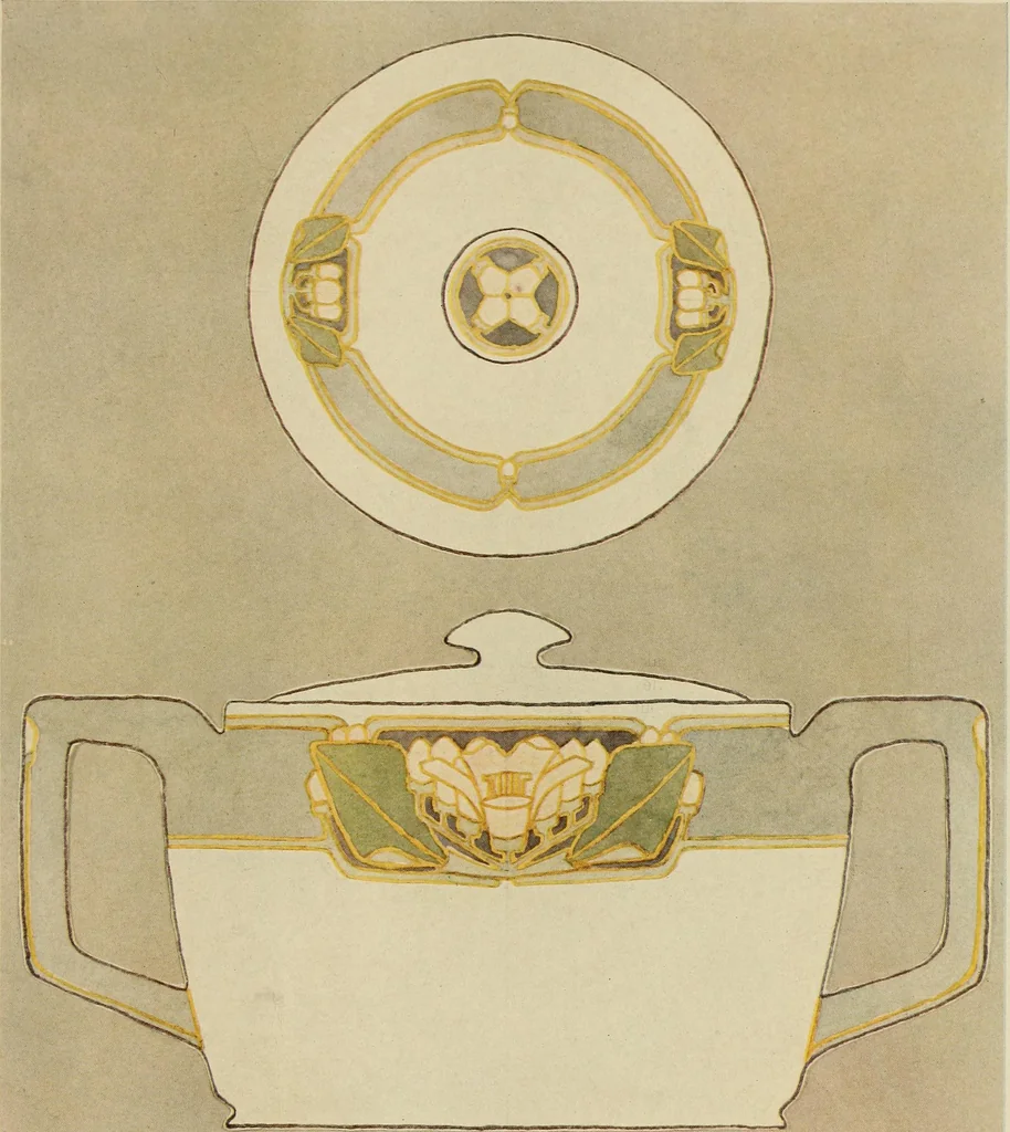 An illustration from Keramic studio, 1899, leaf 292