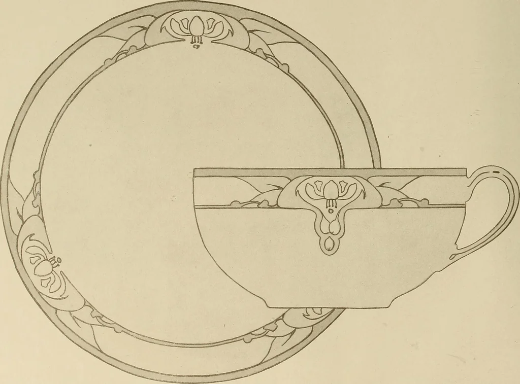 An illustration from Keramic studio, 1899, leaf 297