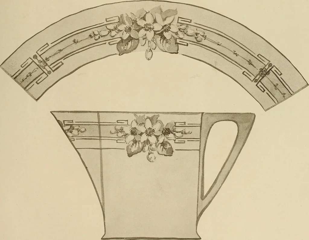 An illustration from Keramic studio, 1899, leaf 300
