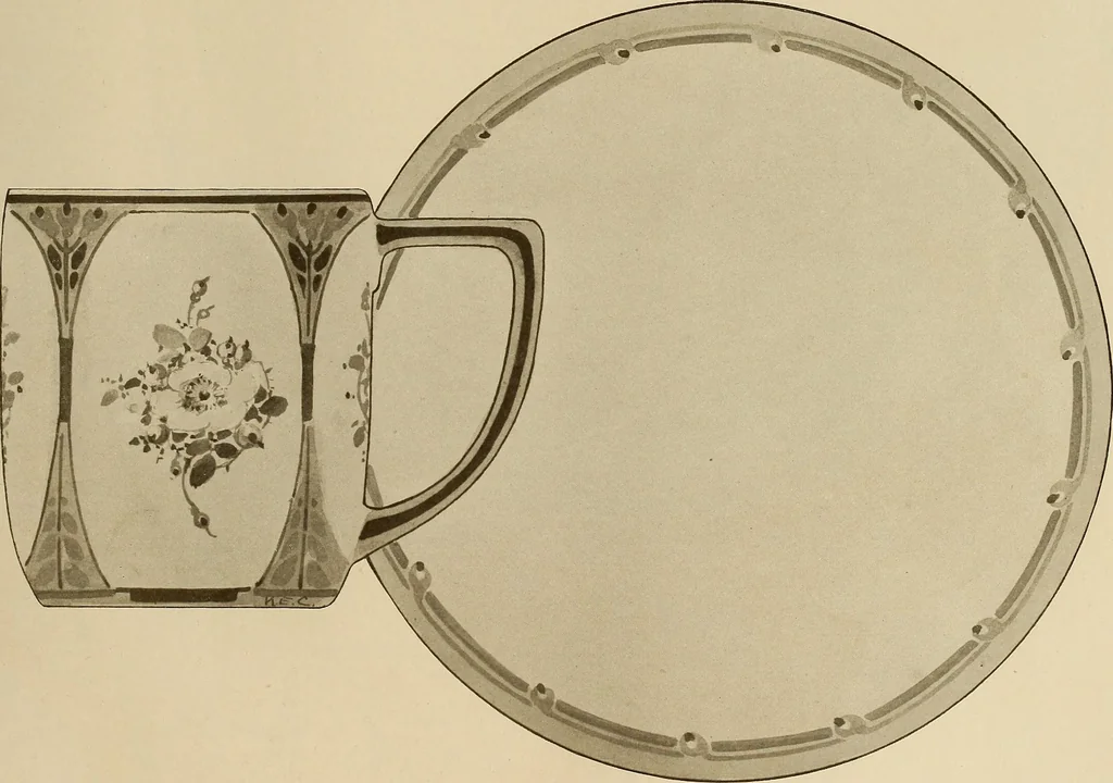 An illustration from Keramic studio, 1899, leaf 320