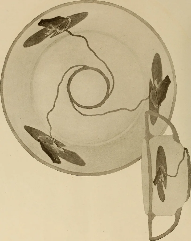 An illustration from Keramic studio, 1899, leaf 321
