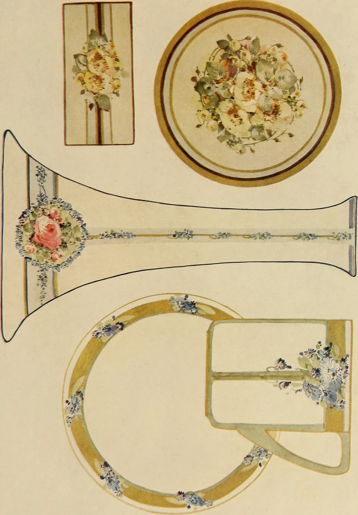 An illustration from Keramic studio, 1899, leaf 326