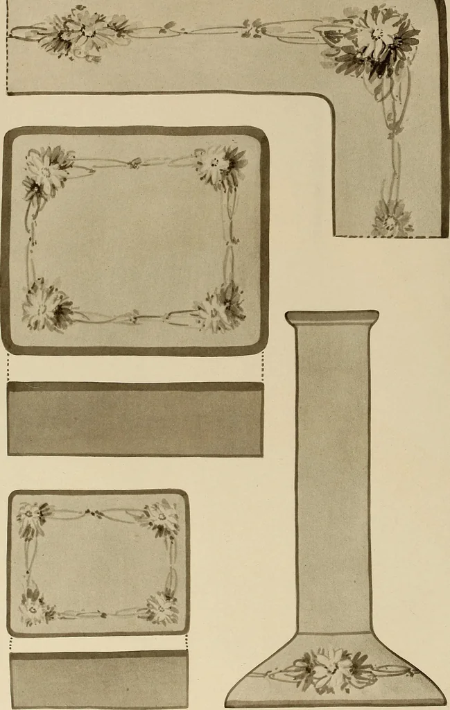 An illustration from Keramic studio, 1899, leaf 333