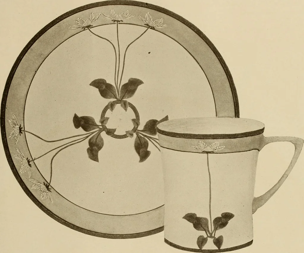An illustration from Keramic studio, 1899, leaf 336