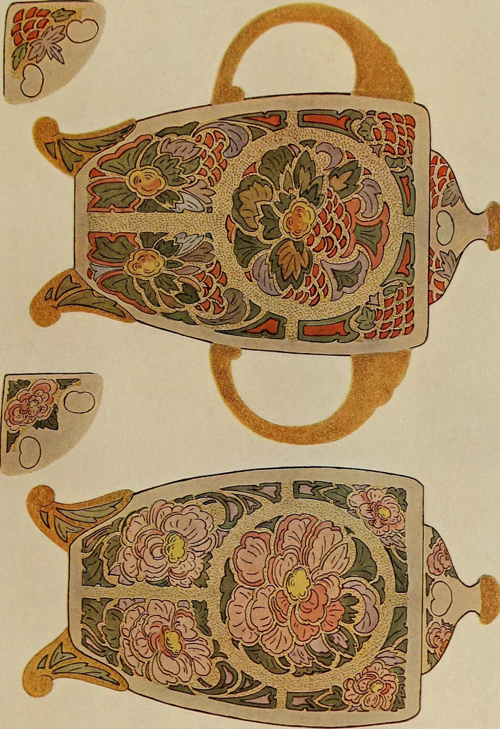 An illustration from Keramic studio, 1899, leaf 34